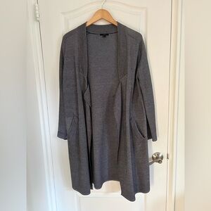 COS Charcoal Gray and Navy Women's Cardigan